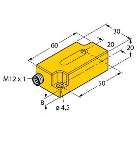 TURCK 1534006 / B2N10H-Q20L60-2LU3-H1151 Inclination Sensors