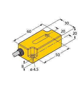 TURCK 1534040 / B2N85H-Q20L60-2LU3/S97 Inclination Sensors