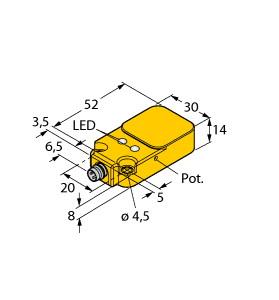 TURCK BC10-Q14-AN4X2-V1131 Capacitive Sensors
