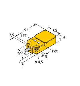 TURCK BC10-Q14-AN4X2 Capacitive Sensors