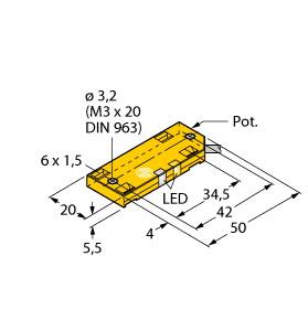 TURCK BC10-QF5.5-RP6X2 7M Capacitive Sensors