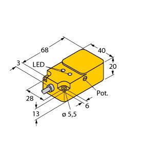TURCK BC20-Q20-AP4X2 Capacitive Sensors