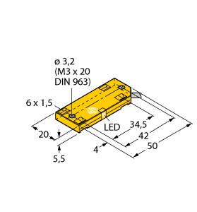 TURCK BC5-QF5.5-Y1X/S250 Capacitive Sensors
