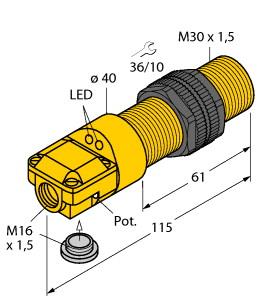 TURCK BCE10-P30SR-VN6X2 Capacitive Sensors