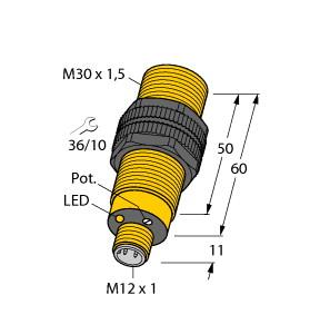 TURCK BCE10-S30-VP6X-H1141 Capacitive Sensors