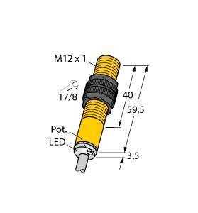 TURCK BCE3-S12-AN6X Capacitive Sensors