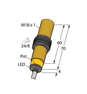 TURCK BCE5-S18-AN6X Capacitive Sensors