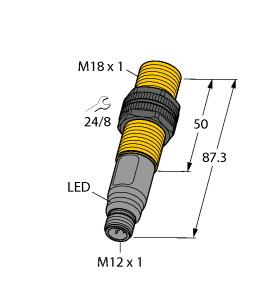 TURCK BCT5-S18-UN6X2-H1151 Capacitive Sensors