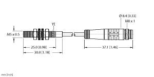 TURCK BI1-EG05-AP6X-0.2-PSG3F Inductive Sensors