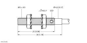 TURCK BI1-EG05-RN6X Inductive Sensors