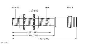 TURCK BI1-EG05-RP6X-V1331 Inductive Sensors