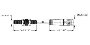TURCK BI1-EG05-Y1-0.2-PSG3 Inductive Sensors