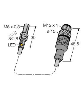 TURCK BI1-EG05-Y1-0.2-RS4.21T Inductive Sensors
