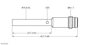 TURCK BI1-EH04-RP6X-V1331 Inductive Sensors