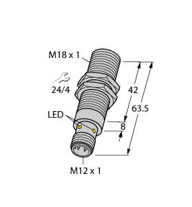 TURCK BI10-EG18FM-AP6X-H1141 Inductive Sensors