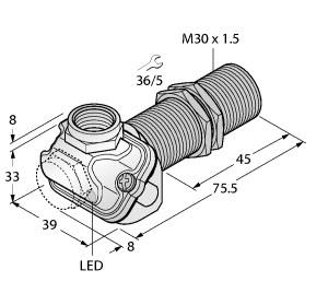 TURCK BI10-EM30WDTC-Y1X Inductive Sensors