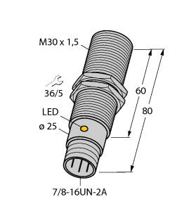 TURCK BI10-GT30-ADZ30X2-B1131 Inductive Sensors