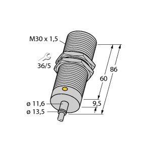 TURCK BI10-M30T-RZ3X Inductive Sensors