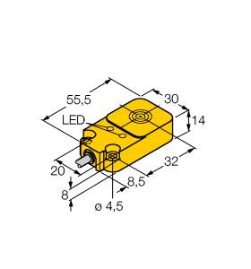 TURCK BI10-Q14-ADZ32X2/S34 Inductive Sensors