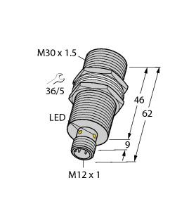 TURCK BI10U-MT30-AP6X-H1141 Inductive Sensors