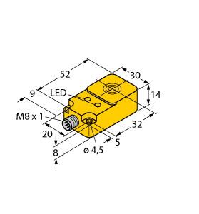 TURCK BI10U-Q14-AP6X2-V1131 Inductive Sensors