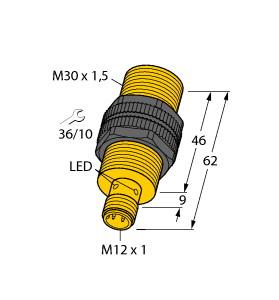 TURCK BI10U-S30-AN6X-H1141 Inductive Sensors