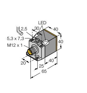 TURCK BI15-CK40-AD4X-H1141 W/BS 2.1 Inductive Sensors