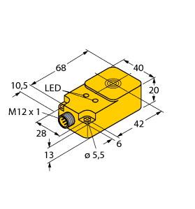 TURCK BI15-Q20-AN6X2-H1141 Inductive Sensors