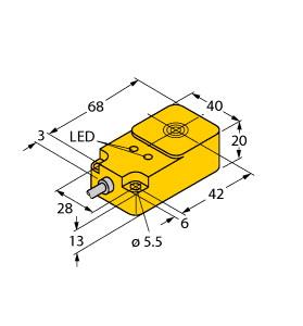 TURCK BI15U-Q20-VP6X2 4M Inductive Sensors