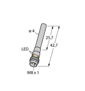 TURCK BI1U-EH04-AP6X-V1331 Inductive Sensors