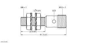 TURCK BI1.5-EG08K-AP6X-H1341 Inductive Sensors