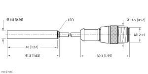 TURCK BI1.5-EH6.5-AP6X-0.2-RS4T Inductive Sensors