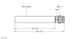 TURCK BI1.5-EH6.5-AP6X-V1131 Inductive Sensors