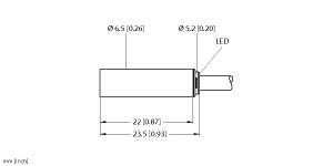 TURCK BI1.5-EH6.5K-AN6X Inductive Sensors