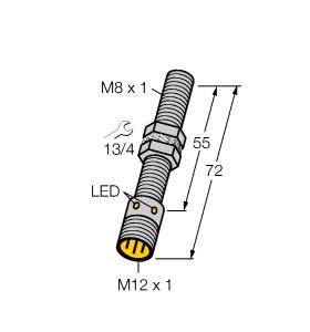 TURCK BI1.5-G08-AN6X-H1341 Inductive Sensors