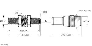 TURCK BI2-EG08-AP6X-0.2-RS4T/S1589 Inductive Sensors