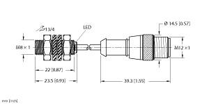 TURCK BI2-EG08K-AP6X-0.3-RS4T/S1589 Inductive Sensors