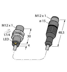 TURCK BI2-EG12K-AP6X-0.2-RS4T/S1589 Inductive Sensors