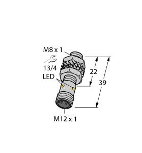 TURCK BI2-EGT08K-AG41X-H1341/S1589 Inductive Sensors
