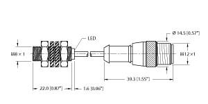 TURCK BI2-EGT08K-AP6X-0.2-RS4T Inductive Sensors