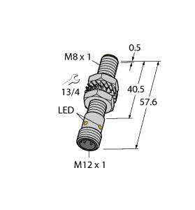 TURCK BI2-M08E-AN6X-H1341 Inductive Sensors