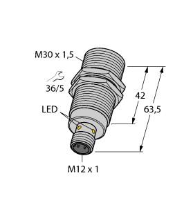 TURCK BI20-EG30F-AN6X-H1141 Inductive Sensors