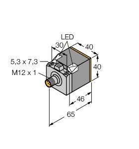 TURCK BI20U-CK40-AP6X2-H1141 W/BS2.0 Inductive Sensors