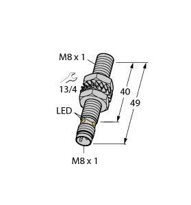 TURCK BI2U-EG08-AN6X-V1131 Inductive Sensors