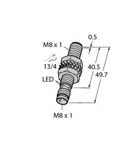 TURCK BI3-M08E-AP6X-V1131 Inductive Sensors