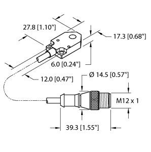 TURCK BI3-Q06-AN6X2-0.2-RS4T Inductive Sensors