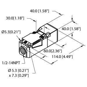 TURCK BI30U-CP40-AP6X2/S10 Inductive Sensors