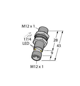 TURCK BI4-M12K-RP6X-H1141 Inductive Sensors
