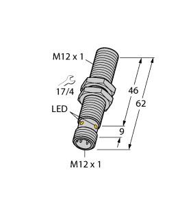 TURCK BI4-MT12HE-AP6X-H1141 Inductive Sensors