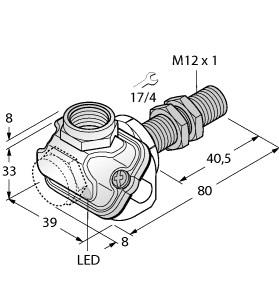TURCK BI4U-EM12WDTC-AP6X Inductive Sensors
